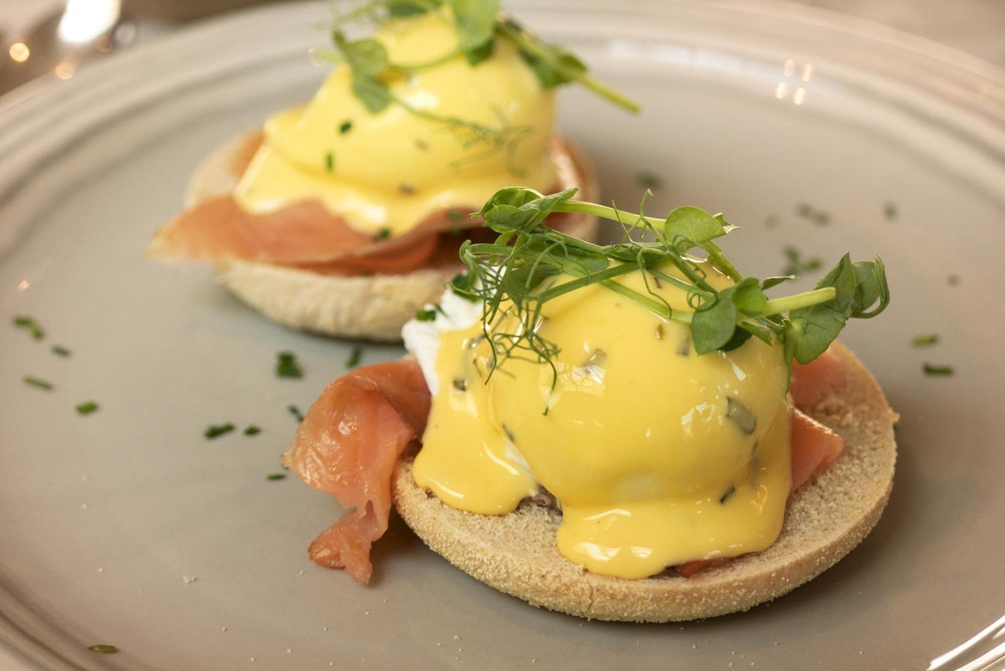 Leighton House - Boutique Guesthouse Bath Bagian luar foto Eggs Benedict
